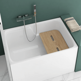 Modern 16″ Rectangle Deep Soaking Bathtub - Acrylic