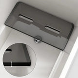 Modern Rectangular 28″ Acrylic Deep Soaking Bathtub - Soaking Therapy