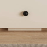 Narrow Bedside Table in Walnut - Solid Wood with Drawers and Shelves - Scandinavian-style