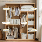 Beech Solid Wood Kids Sliding Door Wardrobe