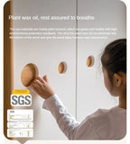 Beech Solid Wood Kids Sliding Door Wardrobe