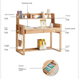 Beech, Oak Solid Wood Children's Desk