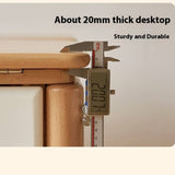 Beech Solid Wood Kids Learning Desk with Eye Protection Lamp