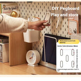 Beech Solid Wood Kids Learning Desk with Eye Protection Lamp