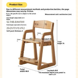 Beech Solid Wood Washable Kids Soft Chair