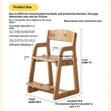 Beech Solid Wood Washable Kids Soft Chair