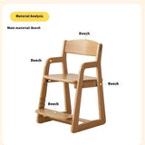 Beech Solid Wood Washable Kids Soft Chair