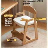 Beech Solid Wood Washable Kids Soft Chair