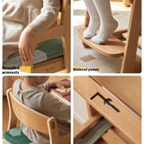 Beech Solid Wood Washable Kids Soft Chair