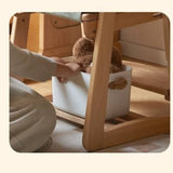 Beech Solid Wood Washable Kids Soft Chair