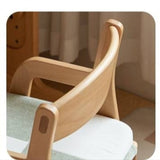Beech Solid Wood Washable Kids Soft Chair