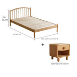 Beech Solid Wood Children's Bed<