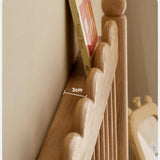 Oak solid wood children's bed<