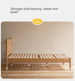 Oak solid wood children's bed<