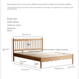 Oak solid wood children's bed<