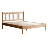 Oak solid wood children's bed<