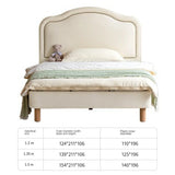 Organic Leather Cream Style Soft Kid's Bed