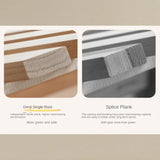 Organic Leather Cream Style Soft Kid's Bed