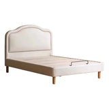 Organic Leather Cream Style Soft Kid's Bed