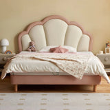 Organic Leather kid's Bed princess bed<