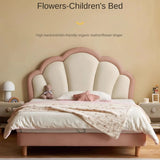 Organic Leather kid's Bed princess bed<