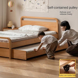 Beech Solid wood Space-saving bunk bed , mother's helper bed<