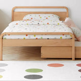 Beech Solid wood Space-saving bunk bed , mother's helper bed<