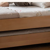 Beech Solid wood Space-saving bunk bed , mother's helper bed<