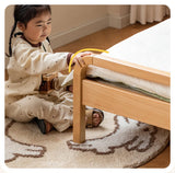 Beech Solid wood Space-saving bunk bed , mother's helper bed<