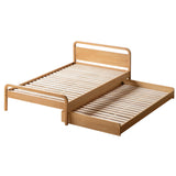 Beech Solid wood Space-saving bunk bed , mother's helper bed<