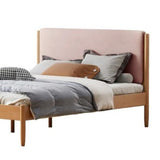 Beech solid wood Bed simple boys and girls<