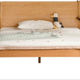 Beech solid wood Bed simple boys and girls<