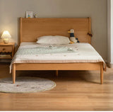Beech solid wood Bed simple boys and girls<