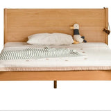 Beech solid wood Bed simple boys and girls<