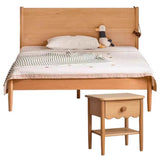 Beech solid wood Bed simple boys and girls<