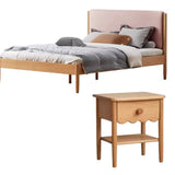 Beech solid wood Bed simple boys and girls<
