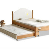 Beech solid wood Kids bed multi-functional bunk bed<