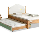 Beech solid wood Kids bed multi-functional bunk bed<