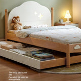 Beech solid wood Kids bed multi-functional bunk bed<