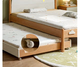 Beech solid wood Kids bed multi-functional bunk bed<