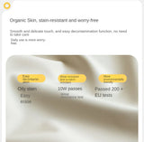 Сream style Organic Leather kid's Cloud Bed, suspended bed<