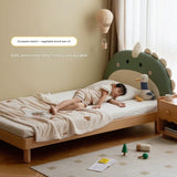 Organic Leather Children's Dinosaur Bed Cartoon Bed<