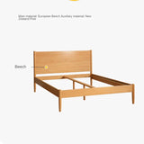 Beech Solid Wood Children's Soft Single Bed