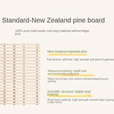 Cream style Organic Leather kid's Bed<