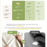 Cream style Organic Leather kid's Bed<