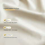 Cream style Organic Leather kid's Bed<