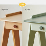 Beech pure Solid Wood Children's Study Table