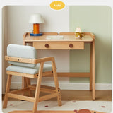 Beech pure Solid Wood Children's Study Table