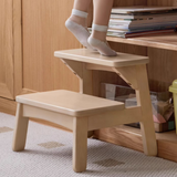 Birch Solid Wood Kids's Multifunctional Low Foot Stool