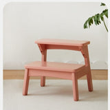 Birch Solid Wood Kids's Multifunctional Low Foot Stool